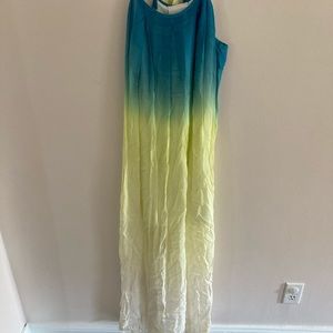 Addison maxi dress with tie